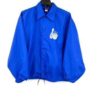 Dunbrooke Vintage Lightweight Royal Blue Windbreaker Men’s Size XL Bowl-O-Rama
